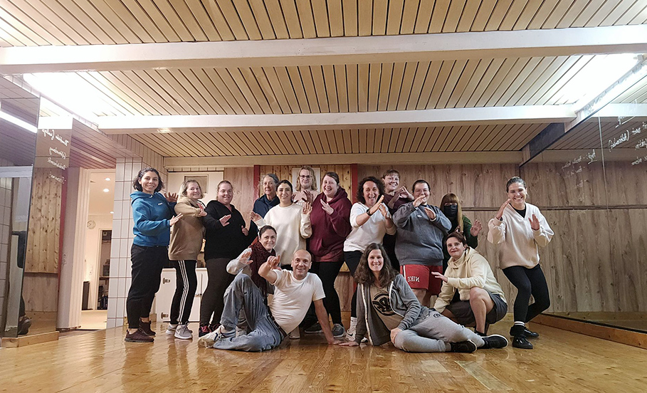 Gruppentraining Selbstverteidigung in der Kampfkunstschule Frank Kohlhase